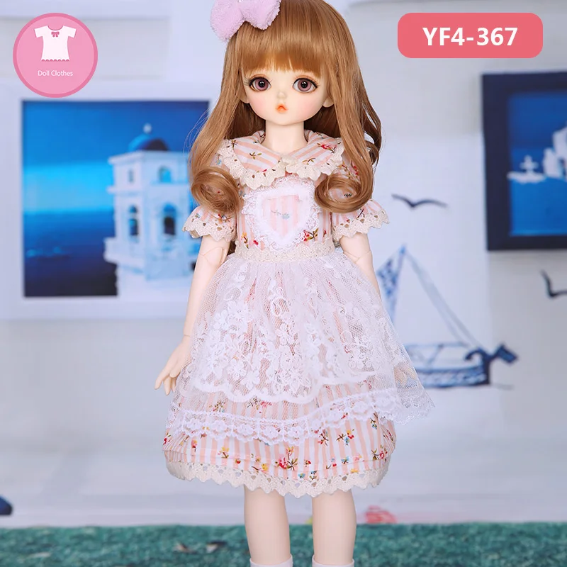 Одежда BJD 1/4 тела для МСД хорошее платье девочек YF4 367 кукла Chicabonita RL аксессуары