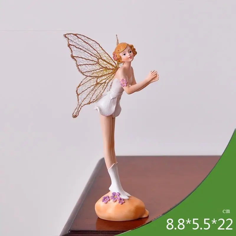 Сказочная Пасхальная мини садовая Статуэтка Ananas Angel Decoracion Hogar Ev Dekorasyon Aksesuarlar