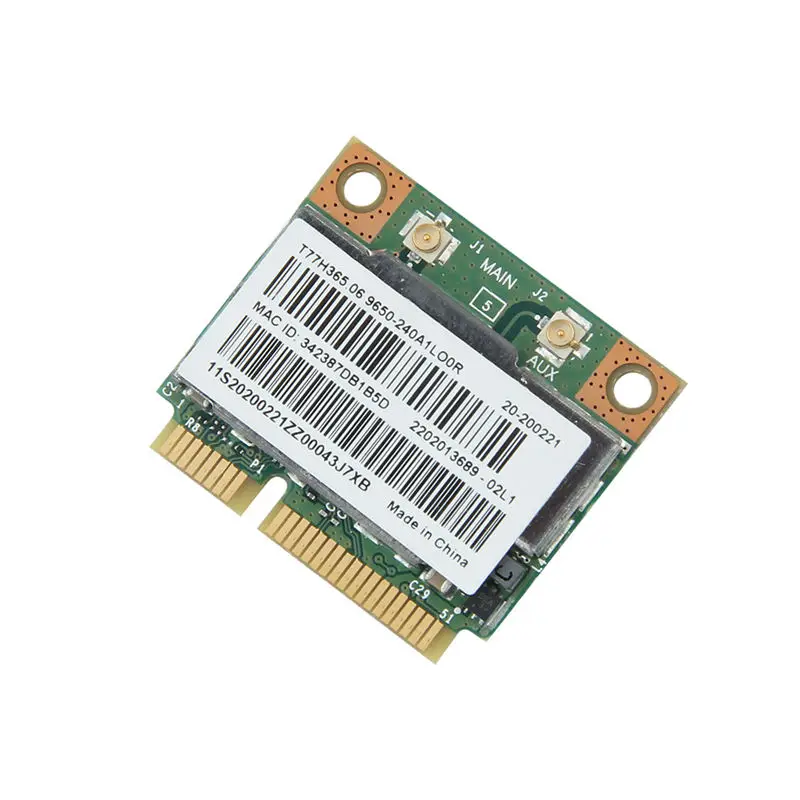 Fenvi Двухдиапазонная Bcm943228hmb 802.11a/B/G/N 300 Мбит/с Wifi беспроводная карта Bluetooth 4 0