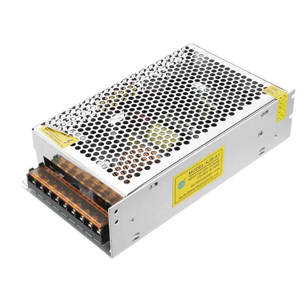 24V 10A 240W AC/DC импульсный источник питания трансформатор для ЖК-светодиодных лент