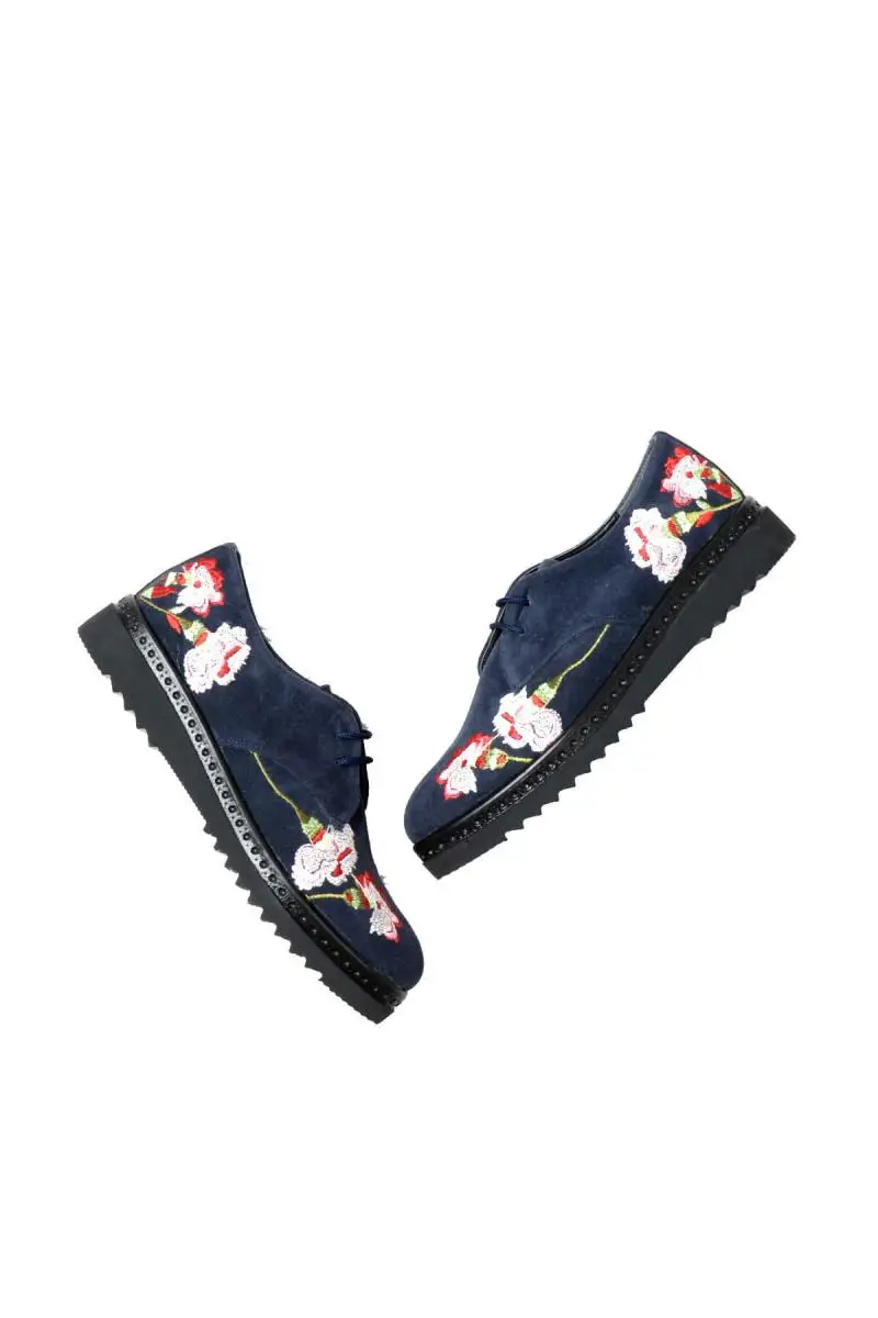 Bambi Navy Blue Women 'S Shoes E0236114672 | Обувь