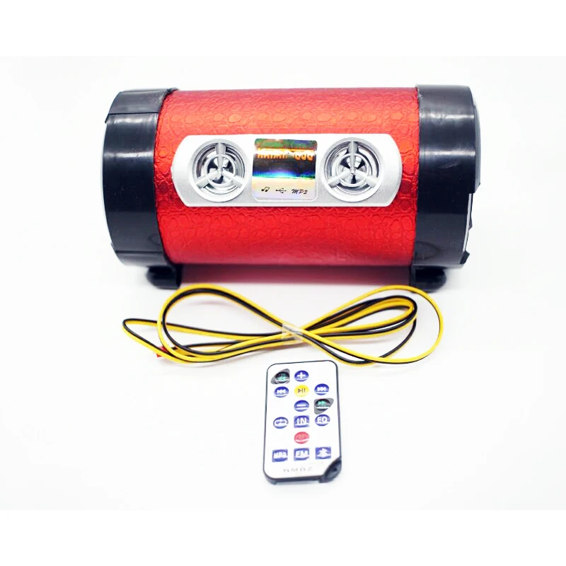 Мотоцикл Bluetooth музыкальный динамик 4 дюймовый скутер mp3 плеер мотоцикл USD/TF