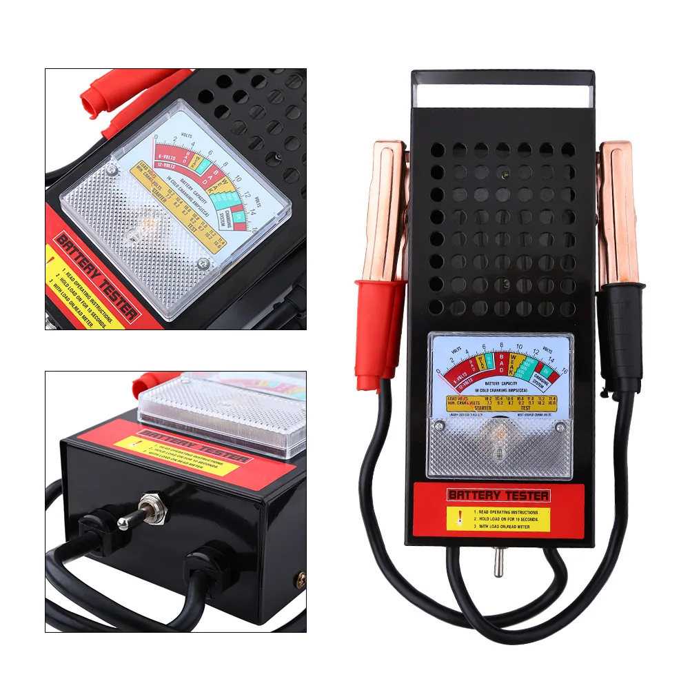 Батарея тестер 6 V 12 100Amp автомобиля Ван автоматический аккумулятора нагрузки