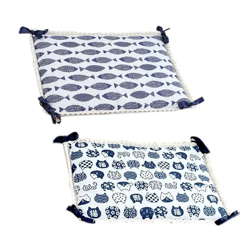 

Summer Pet cooling Mat Printed Breathable Waterproof Pet Pad Cat Dog Bed Cushion