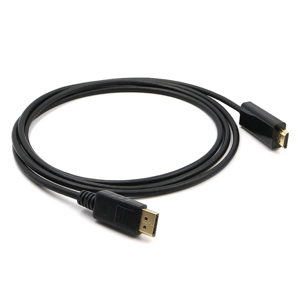 25 см Черный HD Displayport DP к HDMI 4 K/2 K/1080 P конвертер Кабель 20pin DisplayPort адаптер Шнур