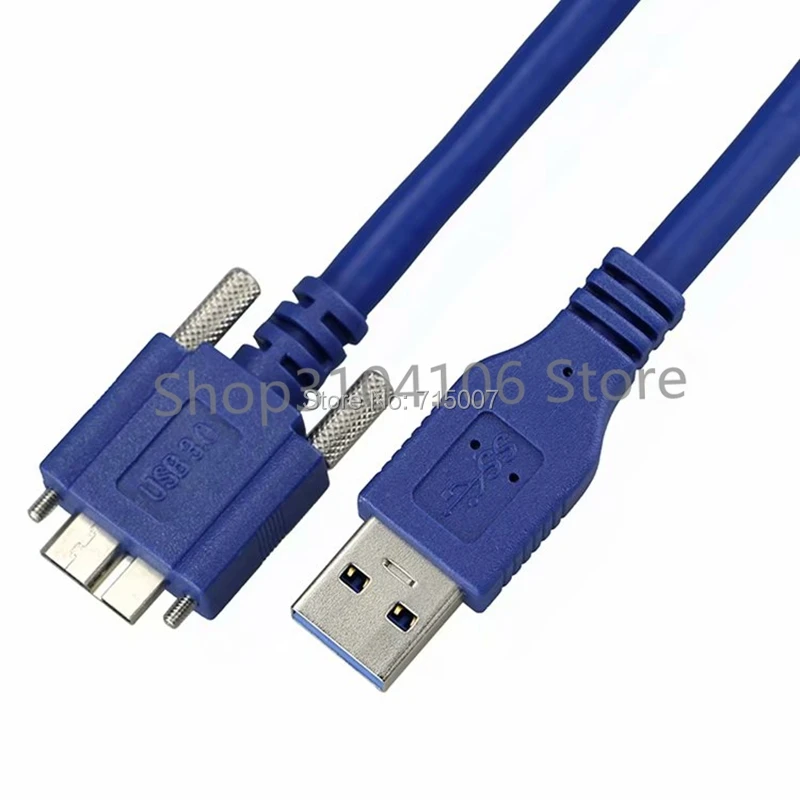 Кабель USB 3 0 типа А Папа микро B папа с крепежными винтами для жестких дисков