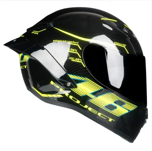Полный уход за кожей лица шлем Casco Capacete мотоциклетный для гонок каск мото полный