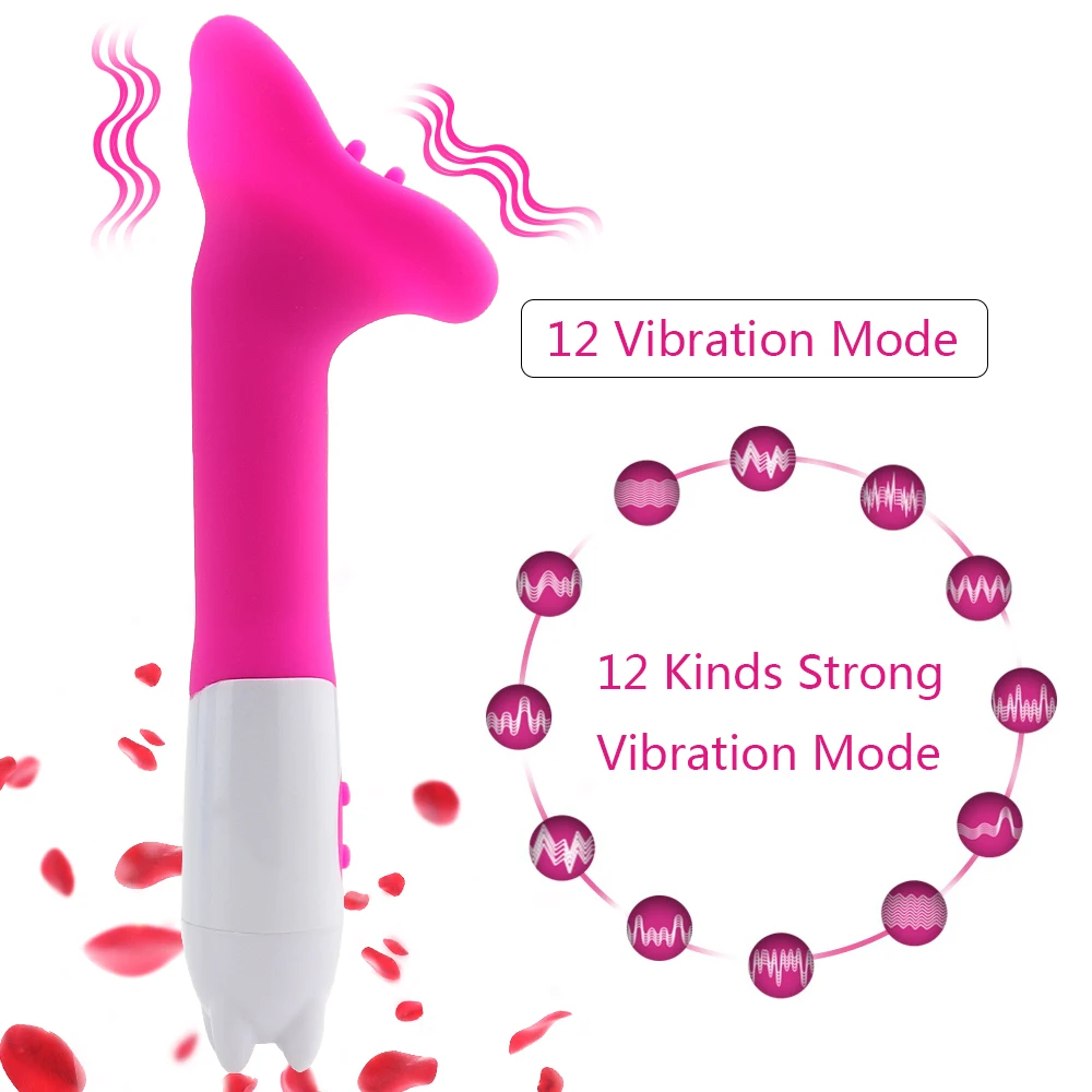 Cocolili Oral Vibrator for Women Nipple Stimulator Massager Powerful Tongue Vibrating Massage For 12 Speed |