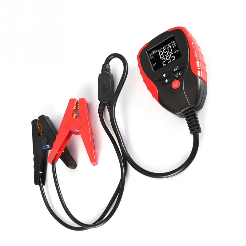 AE310 Digital LCD Backlight Display Battery Tester for Car Batteries Analyzing 12V Indicator Meter |