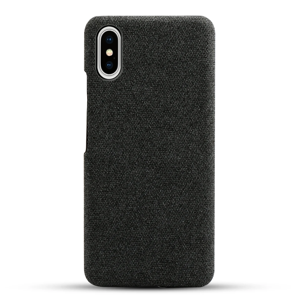 Для iPhone X XR Xs Max чехол ультра тонкий жесткий PC фетр тканая ткань противоударный для