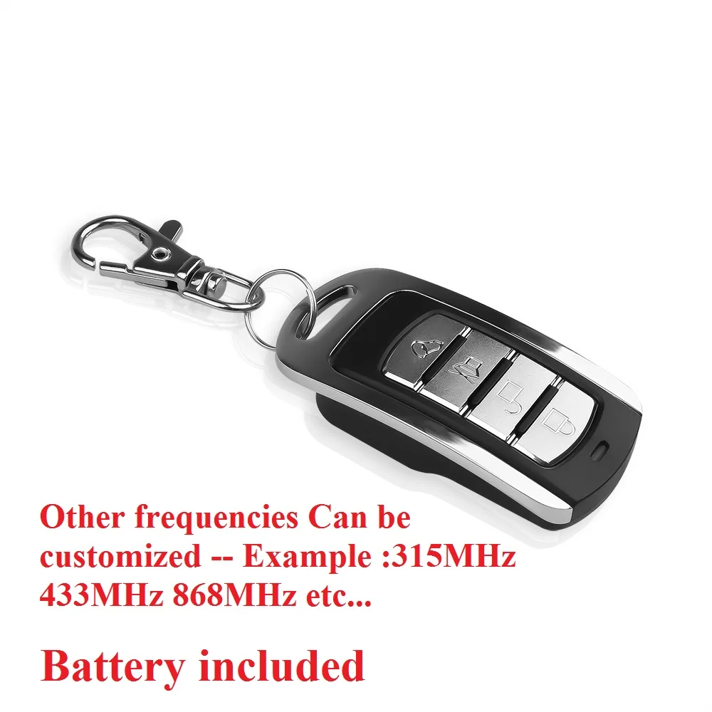 Universal Wireless 433Mhz Remote Control Copy Code 4 Keys Electric Cloning Gate Garage Door Auto | Электроника