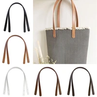 2 pcs bag belt detachable pu leather handle lady shoulder bag diy replacement accessories handbag band handle strap band