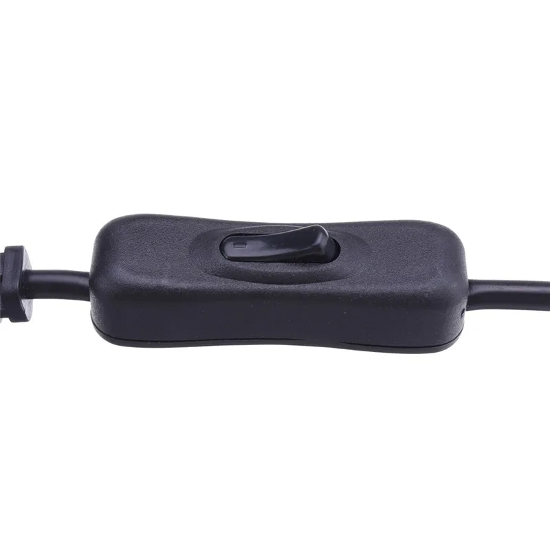 CLAITE DC12V 5.5*2.1mm 1 Female to 5 Male Way Splitter Connector with Switch for CCTV Camera LED Strip Light | Аксессуары для