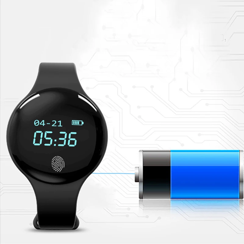 Сенсорный экран Smartwatch обнаружения движения смарт часы Спорт Фитнес для мужчин