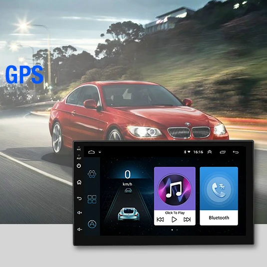 Zeepin Автомобильная электронная собака GPS Рулевое управление Bluetooth 4 0 7 дюймов HD