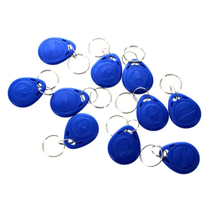 10pcs 125khz RFID Proximity ID Token Key Tag Keychain Waterproof New Ring Card | Безопасность и защита