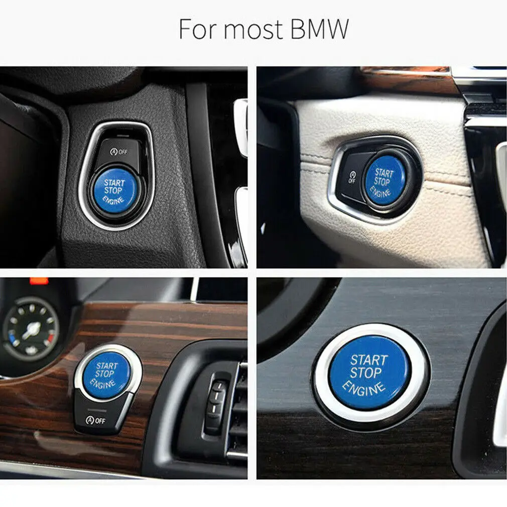 Наклейка для кнопки включения и остановки двигателя BMW 3 5 Series F20 F21 F30 F26 F15|Лепнина
