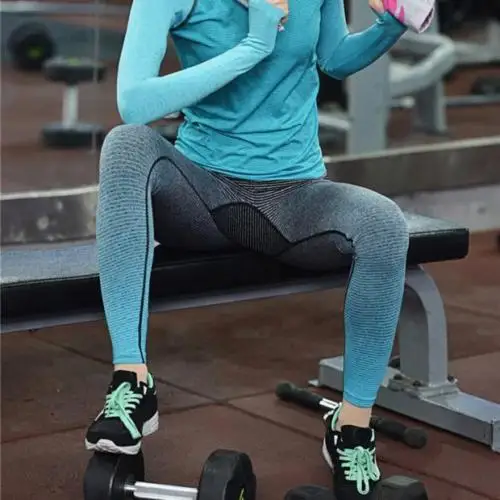 

New Women Quick Drying Fitness Yoga Trousers Exercise Running Gym Leggings Pants