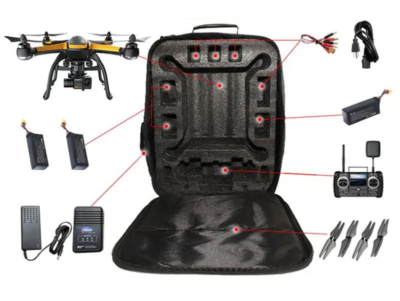 Рюкзак для квадрокоптера Hubsan X4 Pro H109S|Детали и аксессуары| |