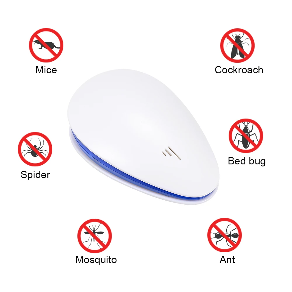 Нетоксичный ультразвуковой для борьбы с вредителями Отпугиватель против мышей