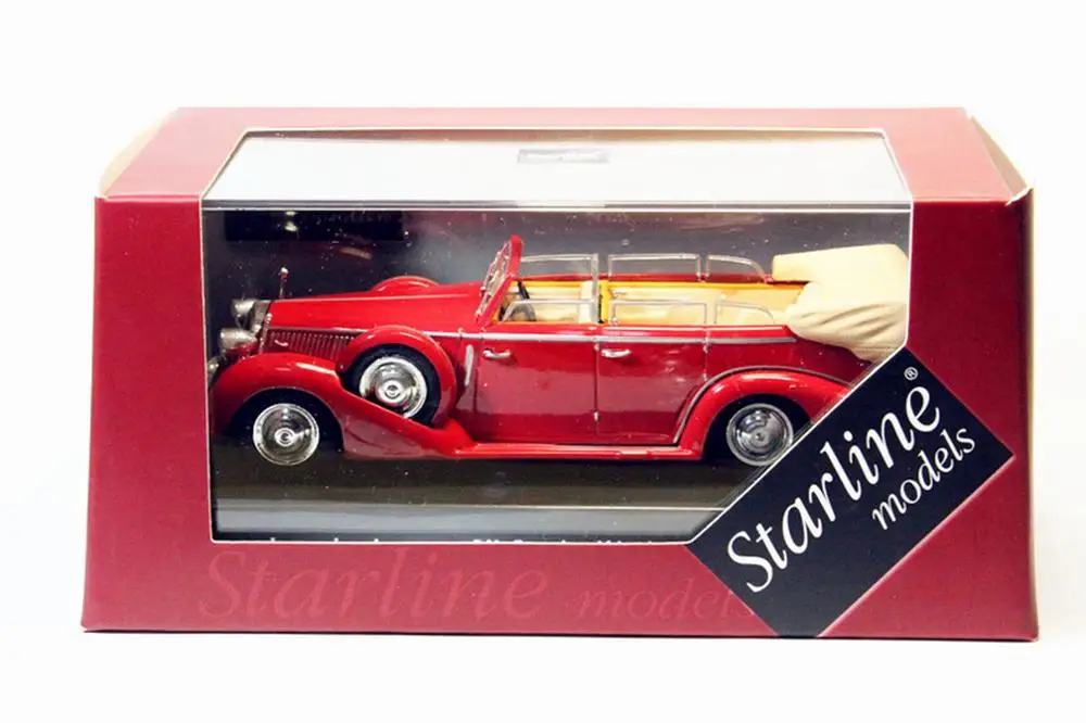 Красная литая модель 1938 серия IV 1:43 Starline Lancia Astura minisale| |