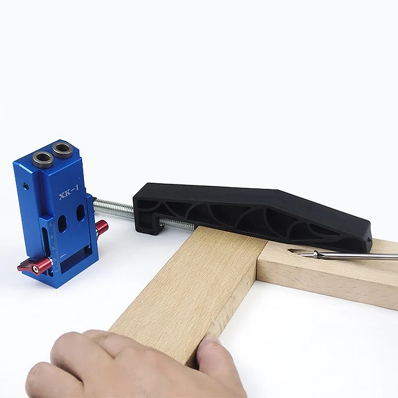 Woodworking Pocket Clamp Kit XK-1 Oblique Hole Punch Locator Tools | Инструменты