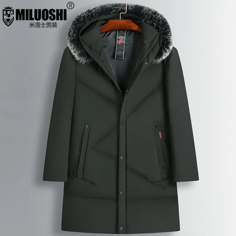 8XL 7XL толстый пуховик новые длинные зимние пуховики и парки теплые модные деловые