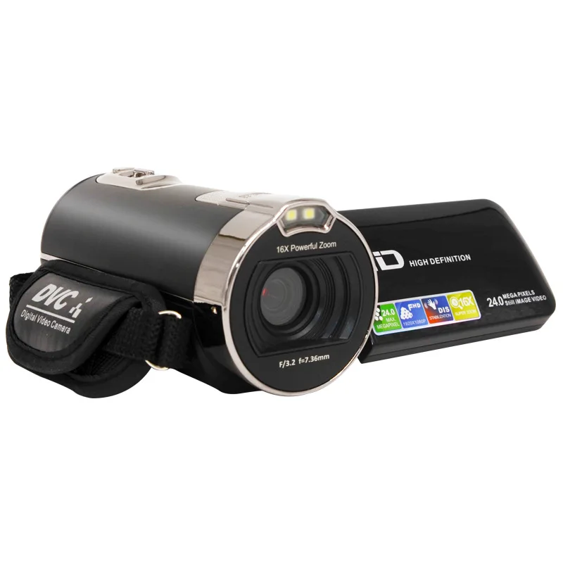 HDV 120 Multi function видеокамера 24MP ночного видения камера Wi Fi 2 7 дюймовый ЖК экран