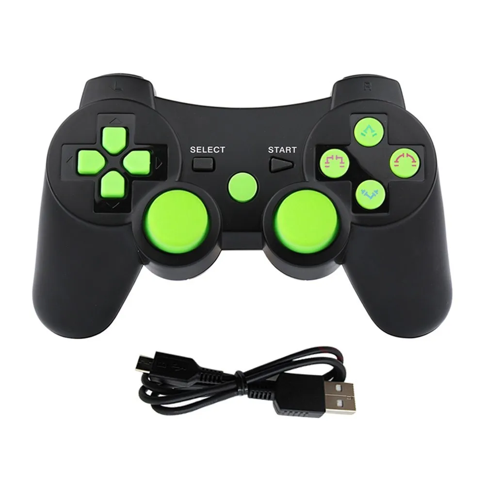 2 шт./упаковка беспроводной игровой Bluetooth джойстик для PS3|Геймпады| |