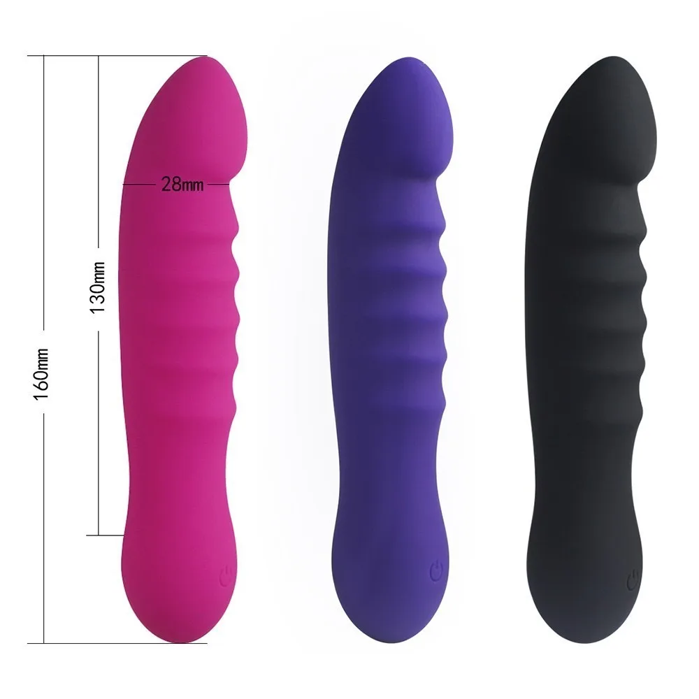 G Spot Дилдо Вибратор для стимуляции влагалища Ультра мягкий гибкий маленький