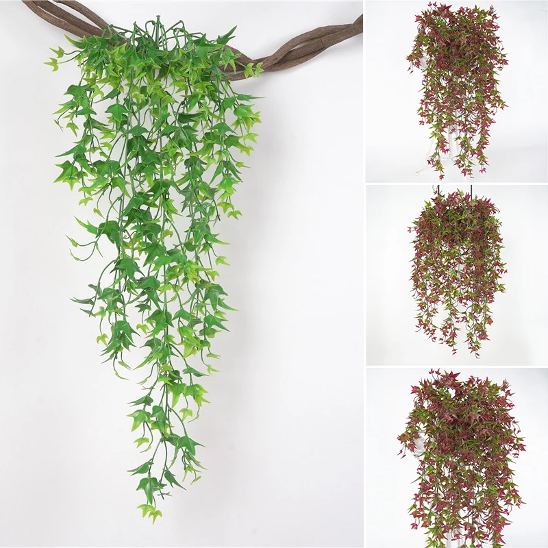 Искусственные растения искусственная Виноградная лоза сладкий картофель листья