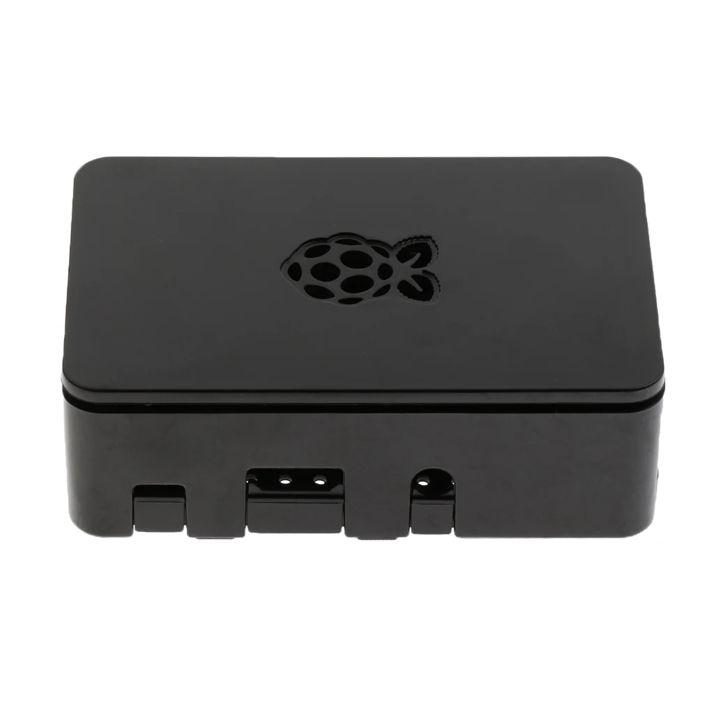 Защитный чехол/коробка/корпус для Raspberry Pi Модель B/B +/2/3 черный|Корпуса