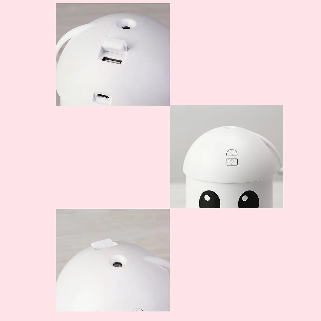 Лидер продаж 360 мл Модный летний портативный Usb милый питомец 3 в 1 увлажнитель