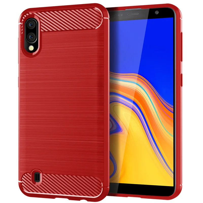 Оптовая продажа тонкий армированный чехол из углеродного волокна для Samsung Galaxy S10