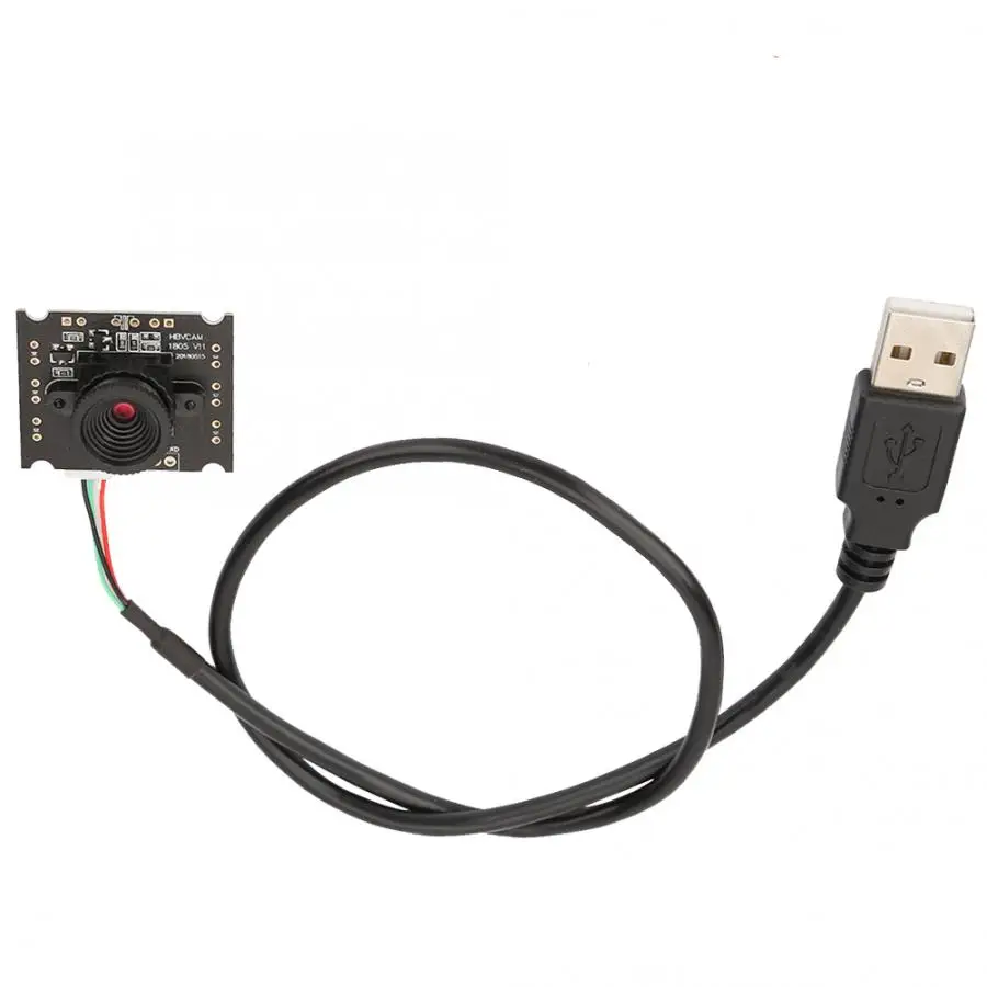 Модуль камеры 300000 пикселей 60 градусов широкоугольный объектив USB модуль с чипом