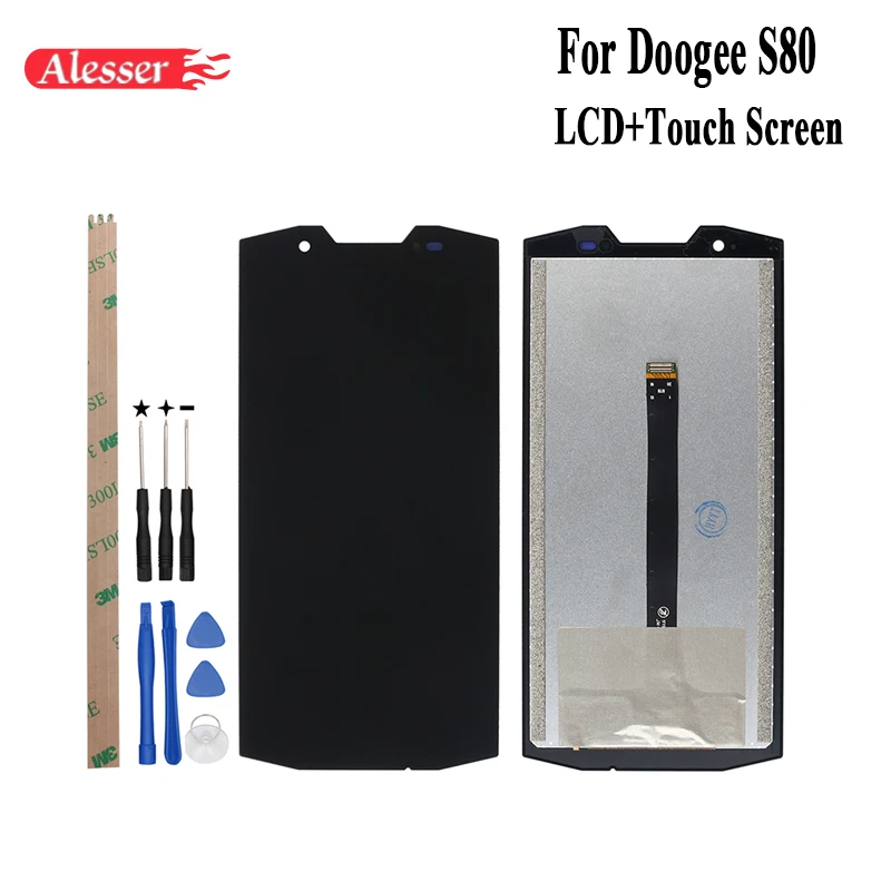Alesser Для Doogee S80 ЖК дисплей Дисплей и инструмент для ремонта сенсорного экрана в