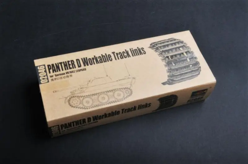 Trumpeter 02046 1/35 Panther D работоспособные звенья|Наборы для сборки моделей| |