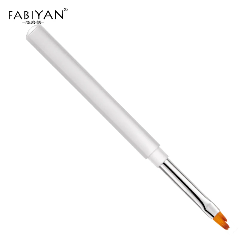 

Прозрачная Ручка, УФ-гель, искусство ногтей, французские наконечники, лепестки, акриловая кисть для рисования, ручка в стиле «сделай сам» с ц...