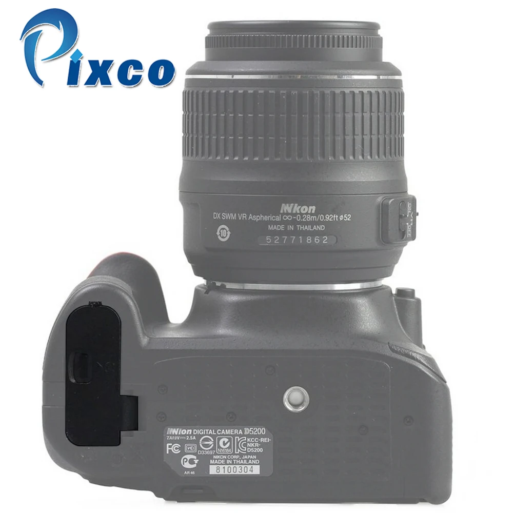 Battery Door Cover Lid Cap Replacement Part For Nikon D5200 Digital Camera Repair | Электроника