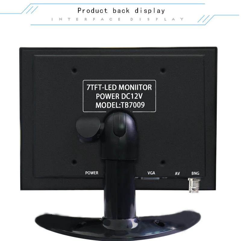 7 дюймовый промышленный ЖК монитор компьютера HDMI hd AV VGA BNC вход экран|monitor hdmi|industrial