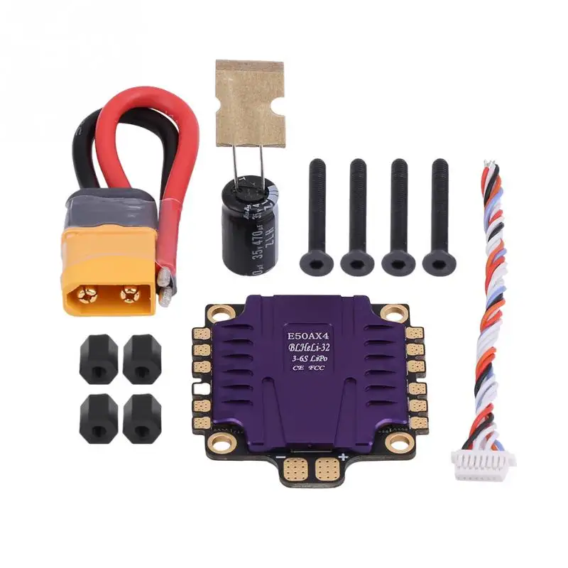 BLHeli S 4 in 112A Hakrc 50A ESC Электрический контроллер скорости 2 3s LiPo поддержка Dshot 150/300/600