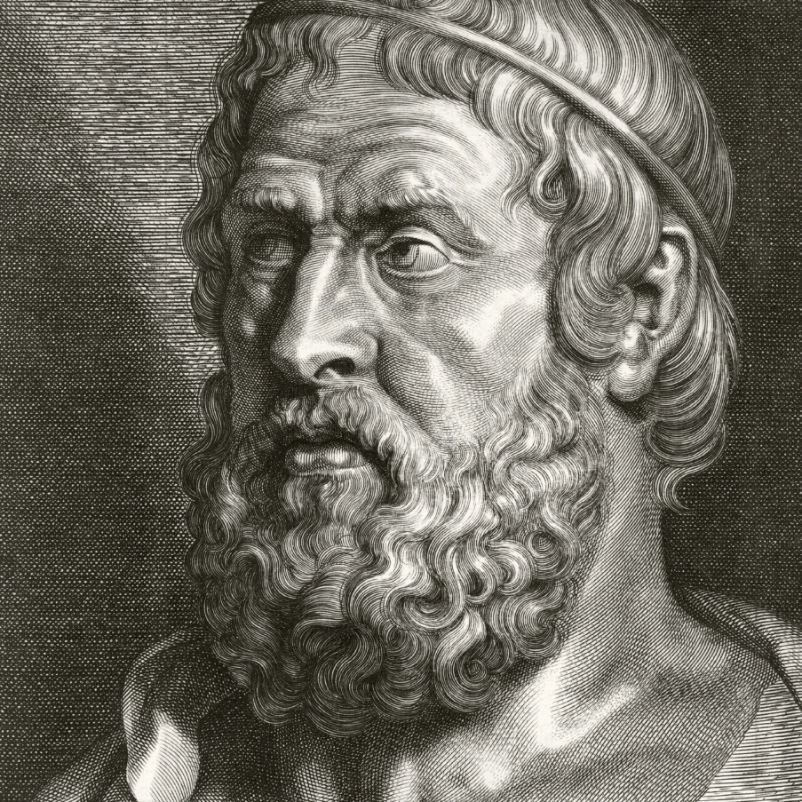 Sophocles родился около 496 года до н. э. умер 406 Афинский драматург. Постер (26x30)|Таблички