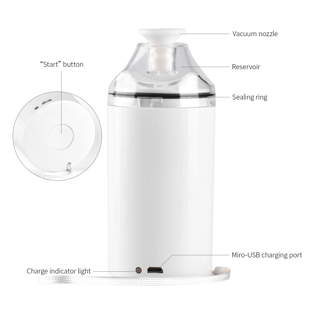 Вакуумный мини упаковщик беспроводной USB аппарат для герметизации с 10