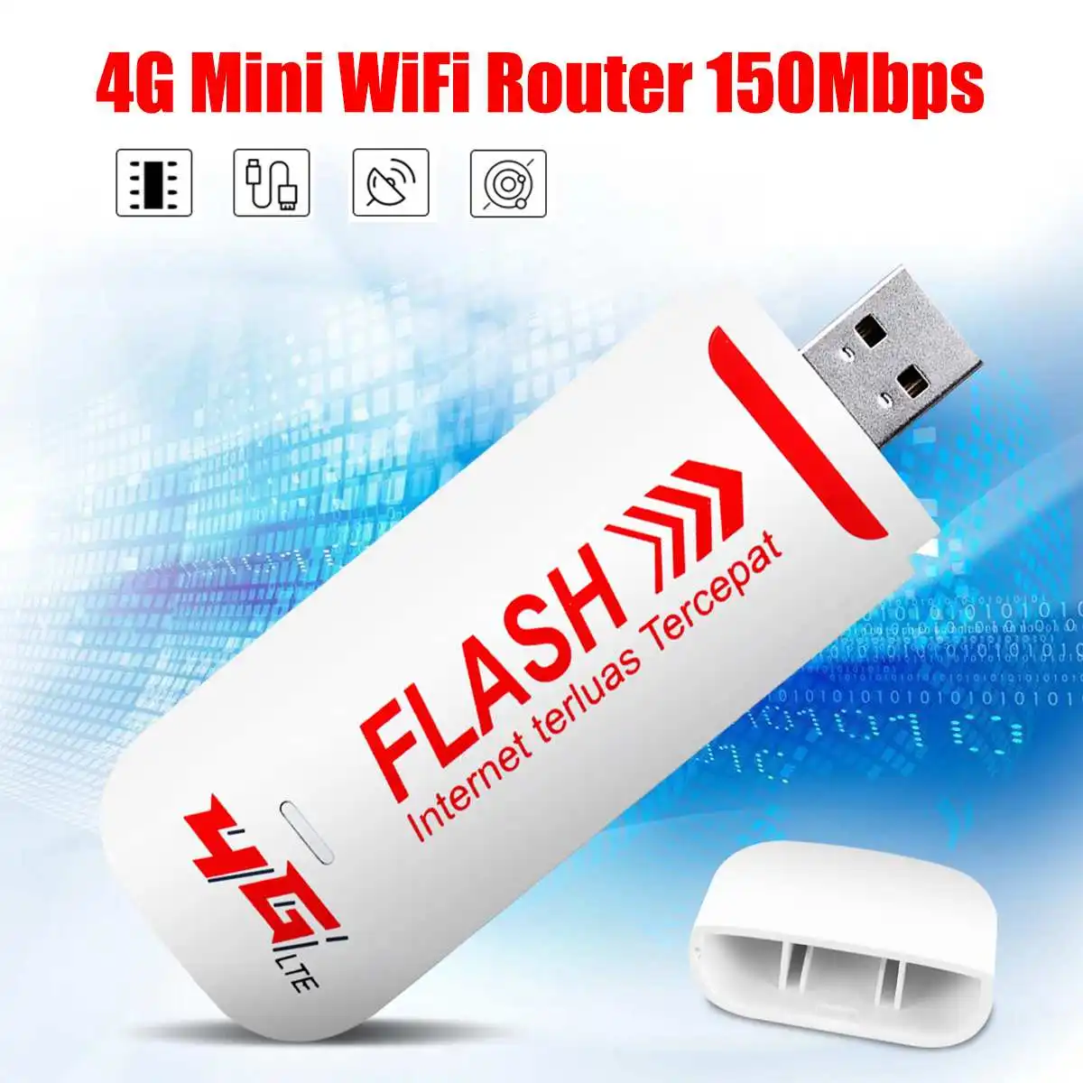 Unlockeds 4G/3g LTE Wi-Fi маршрутизатор беспроводной usb модем Мобильный широкополосный модем сим-карта