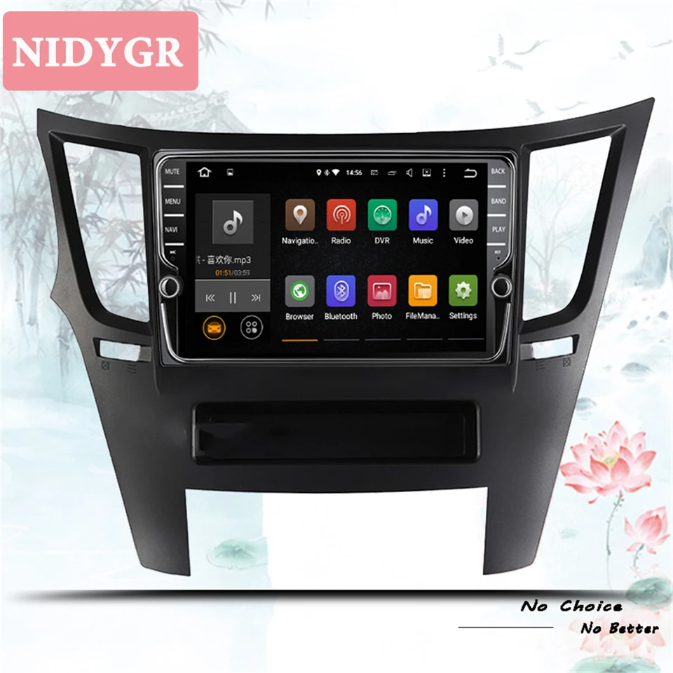 Автомобильный DVD диск 9 &quotIPS в Dash 2Din Android 10 0 для Subaru Legacy Outback 2009 2010 2011 2012 2013 2014 радио FM