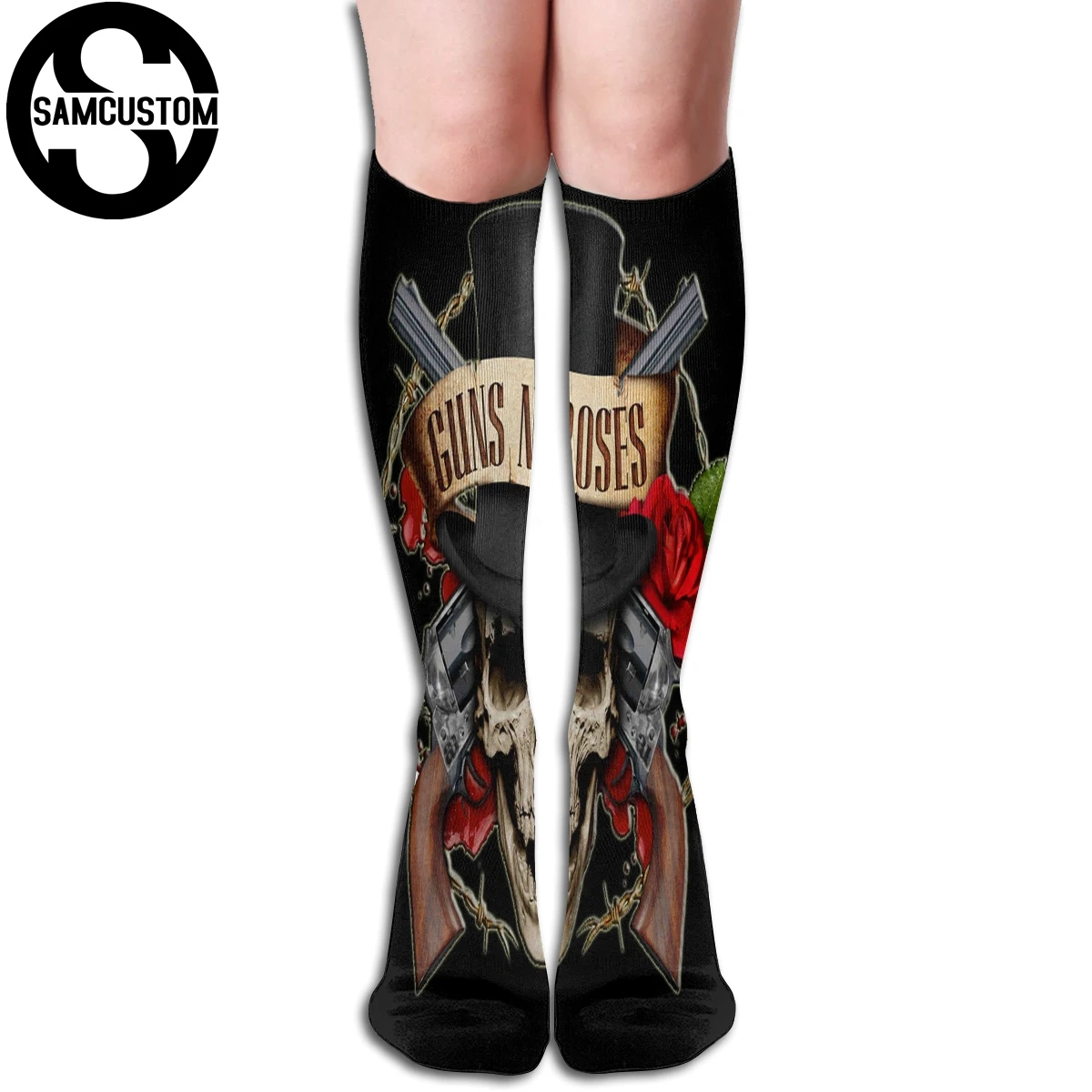 SAMCUSTOM персонализированные пользовательские Guns N' розы 3D печать женские