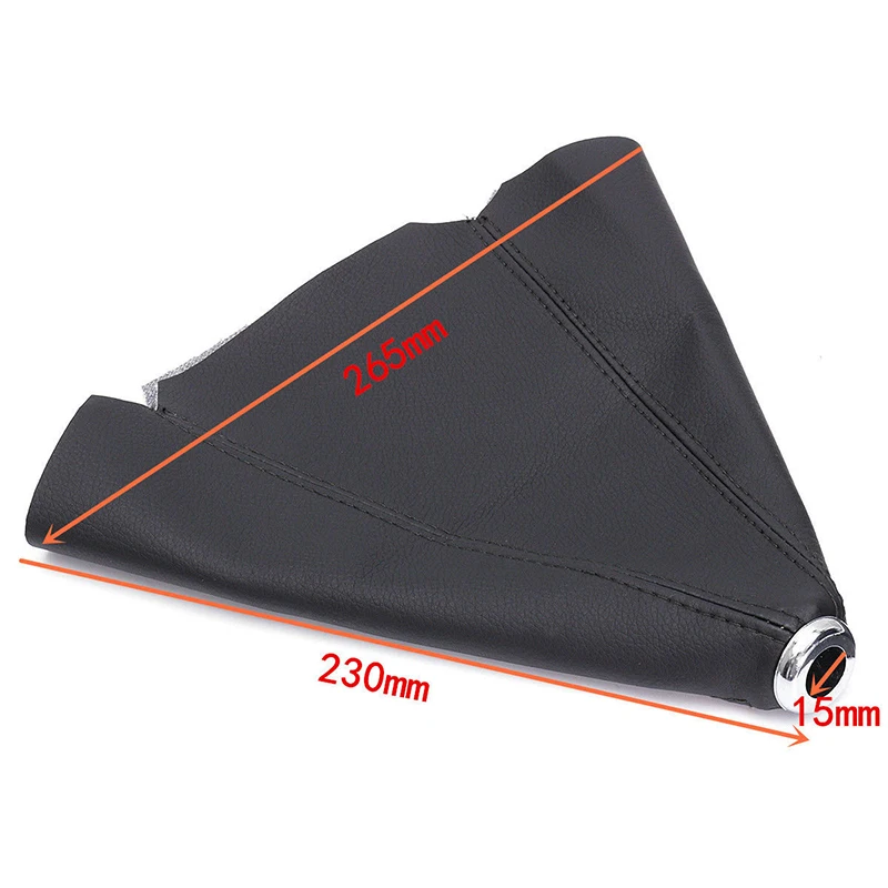 Черная передняя ПВХ ручка переключения передач загрузки универсальный ручной