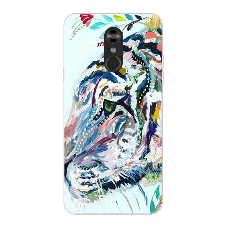 for LG Q Stylo 4 Case Silicon Joy crown cartoon Painting Soft TPU Back Cover 2018 protect Phone cases |