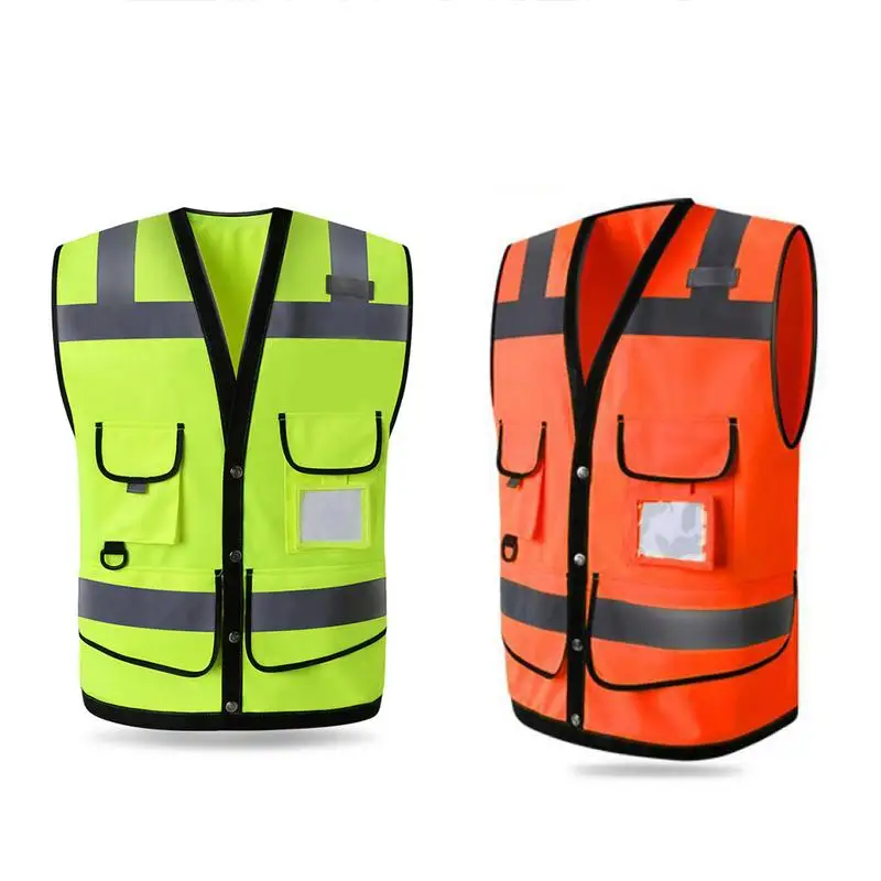 Уличная Ночная езда Бег Жилет Безопасности Hi Vis светоотражающая куртка жилет