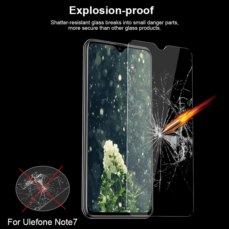 DyGod для Ulefone Note 7 закаленное стекло 6 1 дюймов Переднее защитная пленка телефонные